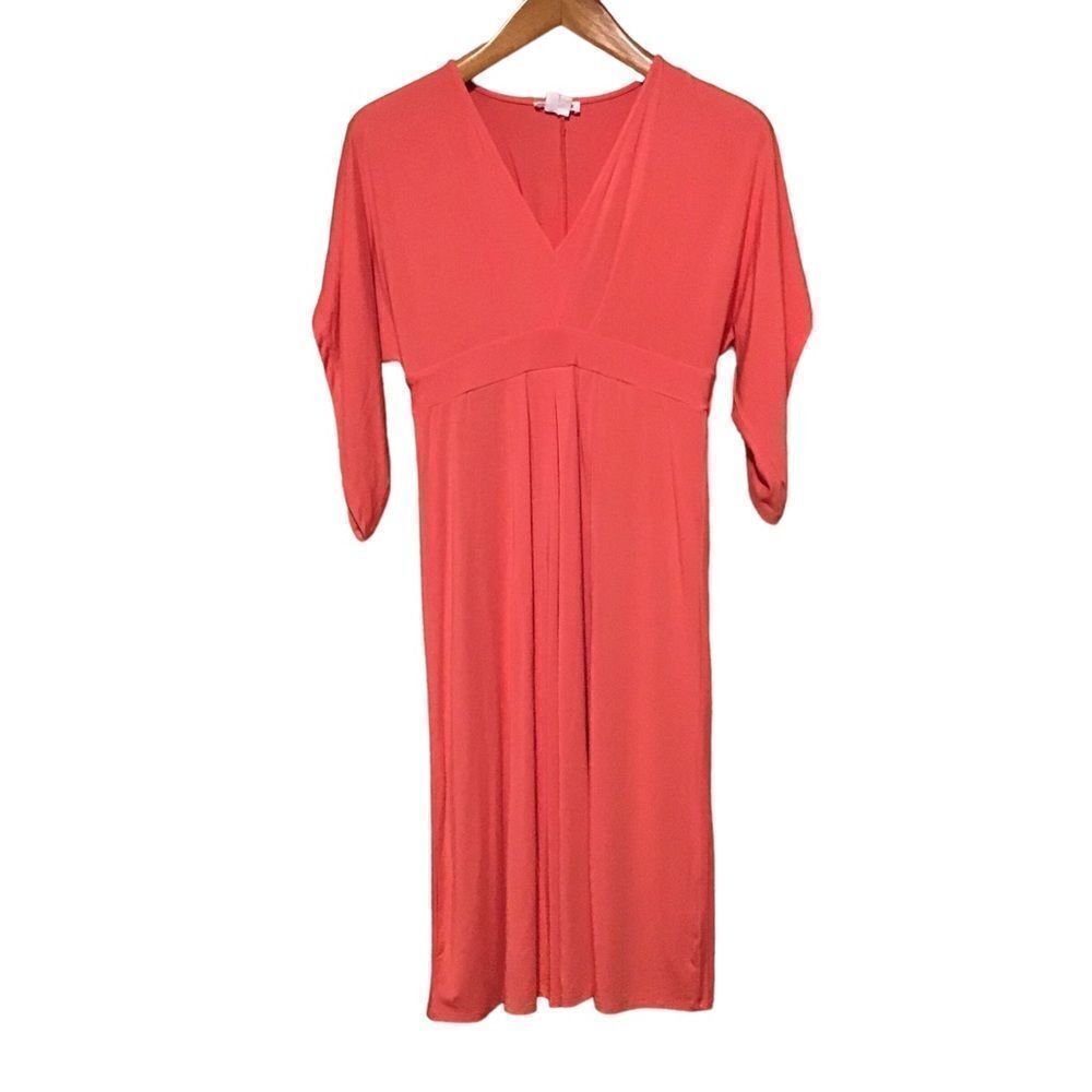 Ingrid & Isabel Salmon Midi Dress‎ M